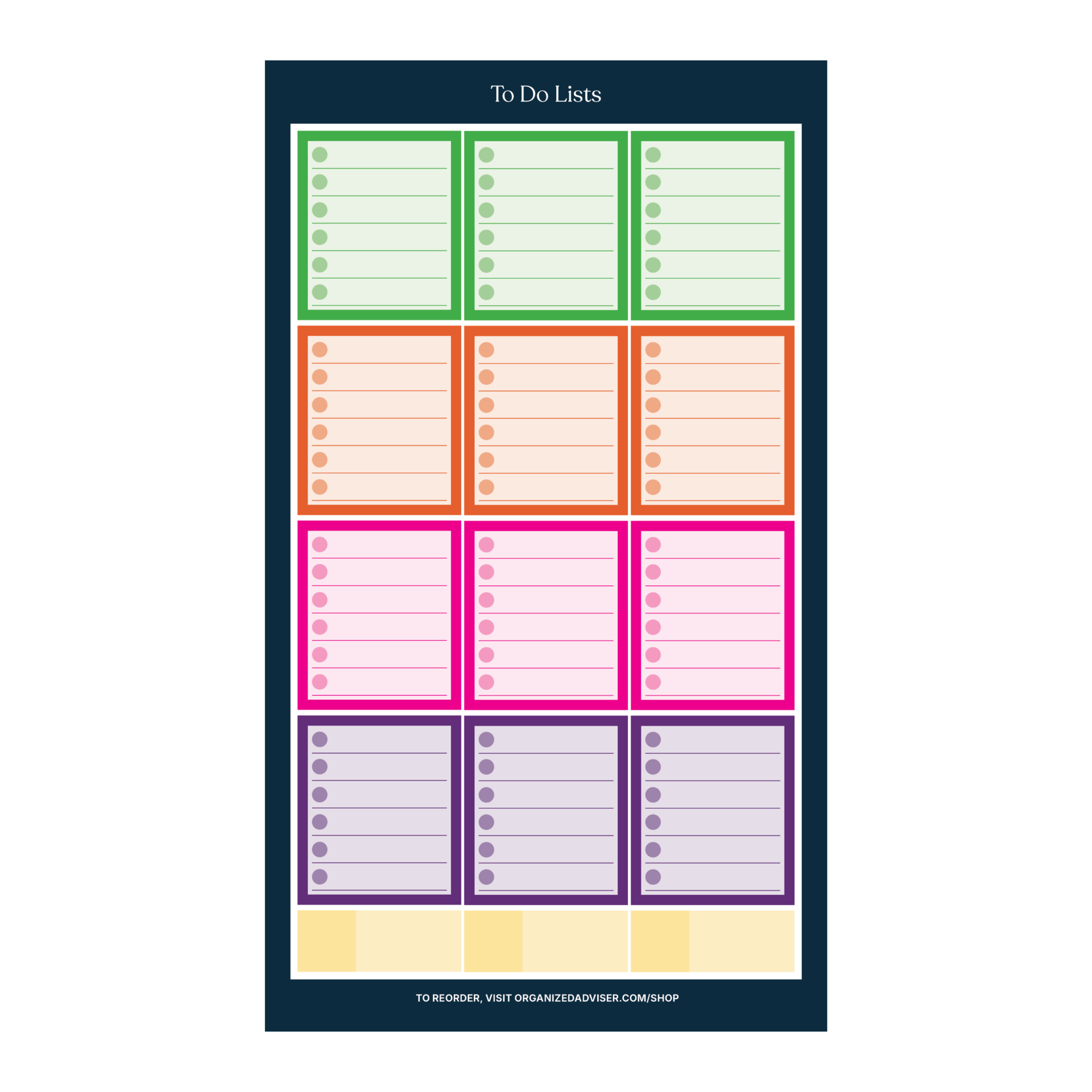 To Do Lists | Planner Sticker Set