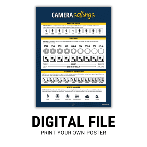 Camera Settings - Digital Poster